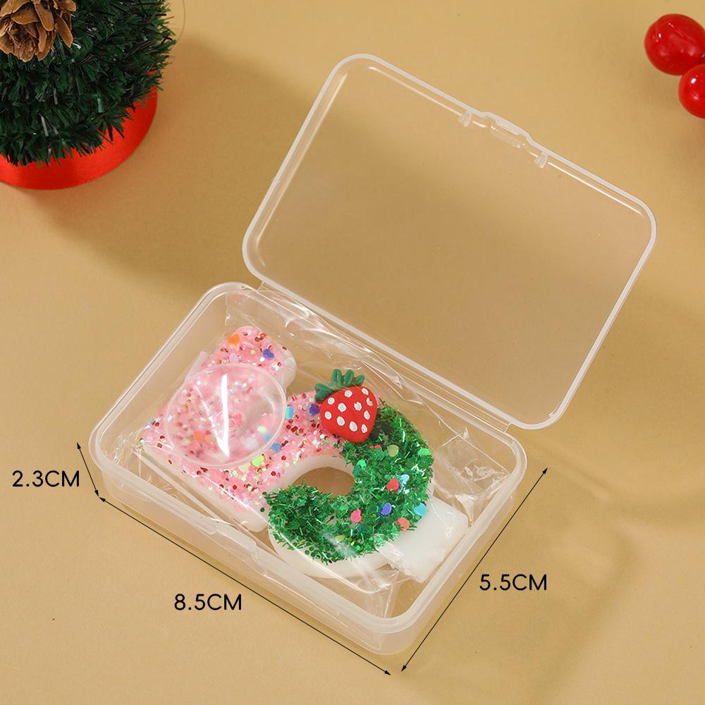 Charming Strawberry-Shaped Birthday Cake Candles for Creative Party Decor