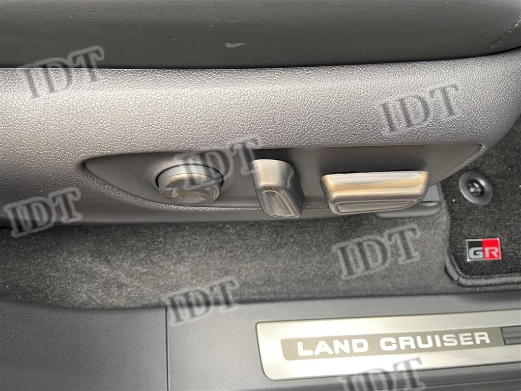 IDT Mini Wiping Cloth Included New 300 Series Land Cruiser Front Power Seat Switch Garnish Switch Cover Trim Interior Panel Land Cruiser 300 - 8-Way