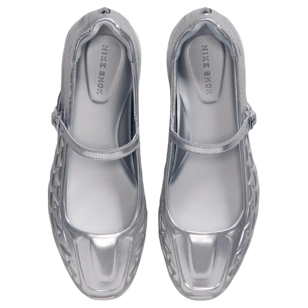Nike Shox Z Calistra Metallic Silver Women Sneakers IR5510-002