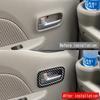 FOR SUZUKI EVERY 2024 2025 ABS Carbon fiber black Car Inner Door Handle door Bowl cap Covers Trims Stickers Interior Accessories