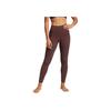 Adidas All Me 7/8 Leggings Soft And Comfortable Sports Tights Women Bottoms Dark-Grey Brown IX0191