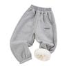 Children's Thickened Lambswool Sweatpants: Warm Fleece, Autumn/Winter Style, Unisex, for Kids