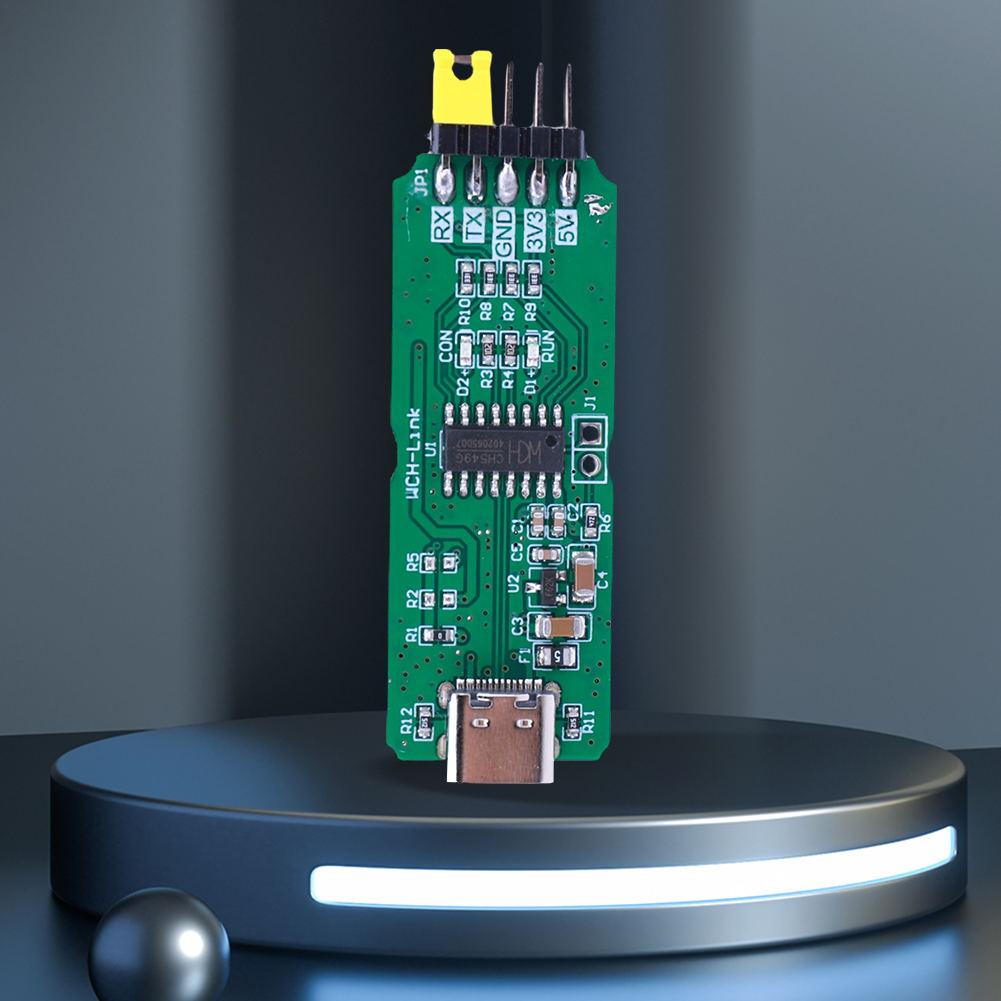 WCH Link Download Debugger CMSIS-DAP Download Type-C/USB Debug SWDTTL ARM 5V/3.3V