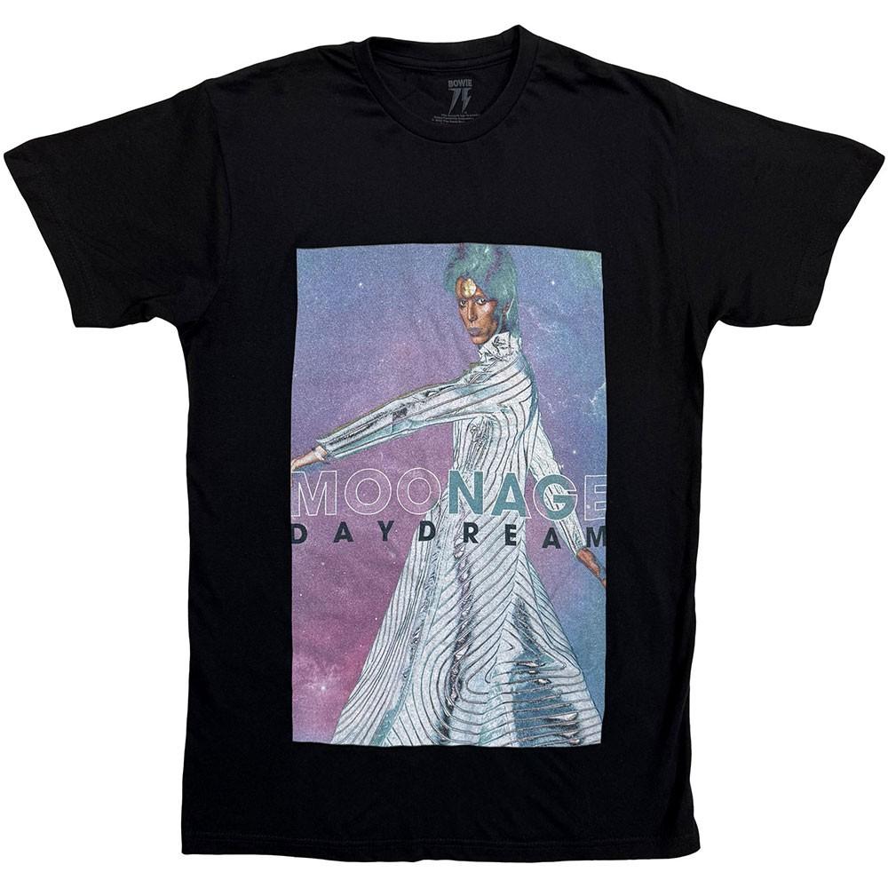 David Bowie T Shirt Moonage Daydream Space new Official Unisex Black Unisex T-Shirt XXXXL
