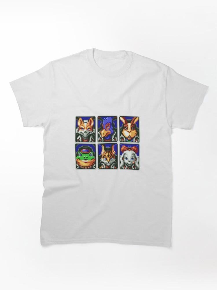 Star Fox Adventures Remastered We're Star Fox 2! (Grid Horizontal) Classic Unisex T-Shirt