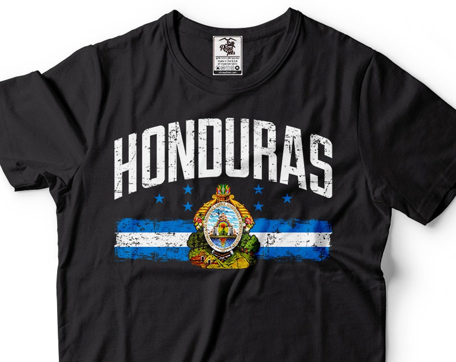 Honduras Flag T-Shirt: Honduran Pride Tee M