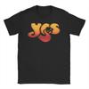 Yes Band T-Shirt for Men Women Rock Music Legend Pure Cotton Tees Round Collar Short Sleeve T Shirts 4XL 5XL 6XL Clothing