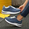 Fashion Stitching Decoration Solid Sports Sneakers Women 2025 Autumn Round Toe Low Heel Lace Up Sneakers Soft Sole Running Shoes