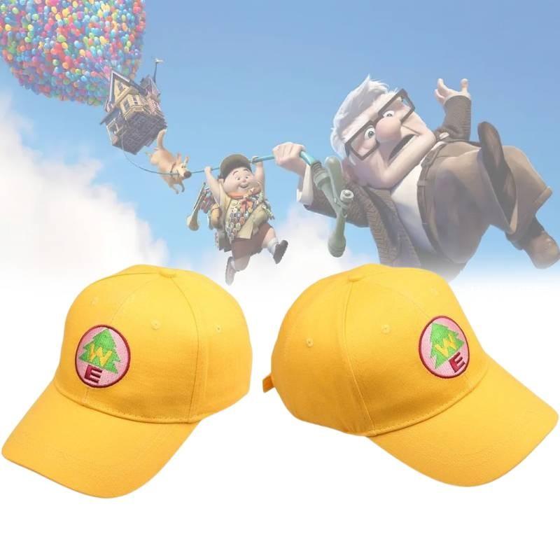 Up Russell Cosplay Baseball Cap With Cotton Material For Anime Fans