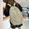 Schoolbagins Vintage Corduroy Backpack Women's Korean Version Leisure Travel Large Capacity School Bag College Student Commuter Backpack
