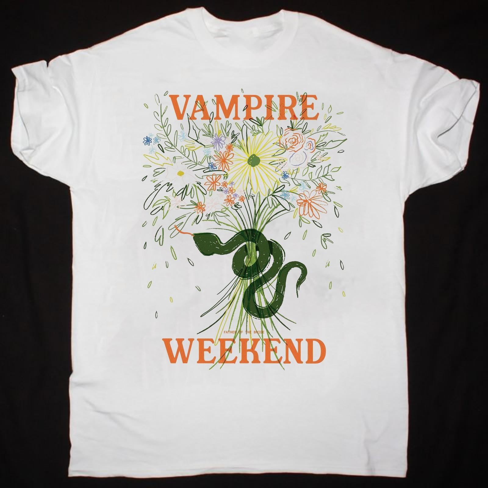 Vampire Weekend Gift For Family White T-Shirt Cotton Unisex NZ027 Unisex T-Shirt XXXL
