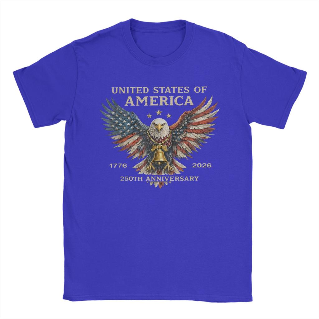 Oversized T Shirt Summer 250 Years 17762026 250th Anniversary Popular T Shirts Cotton Tshirt for Unisex Short Sleeve Clothes