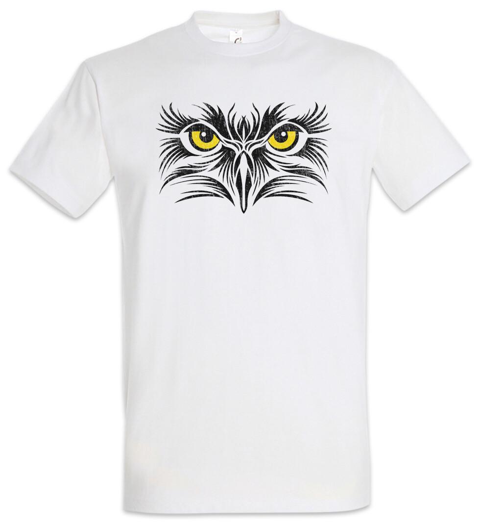 Eagle Eyes Men s T-Shirt Mens Womens Tees Top Eagle Eyes Eagles Eye Tattoo Bird Birds Staring Bird 4XL