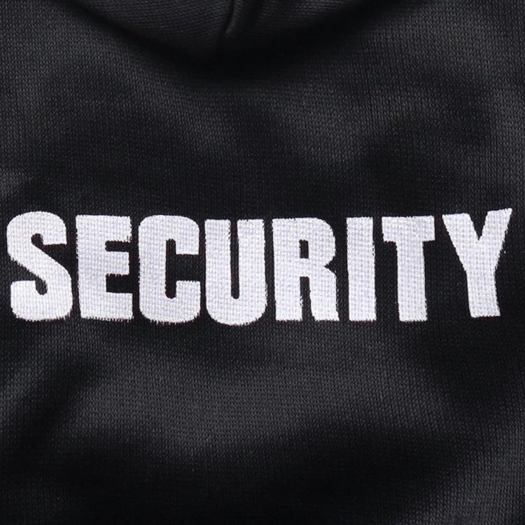 Dog & Cat Fleece Hoodie - Security Design for Autumn/Winter