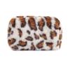 Large Capacity Women's Cosmetic Pouch Leopard Print Cosmetic Storage Organizer  Women