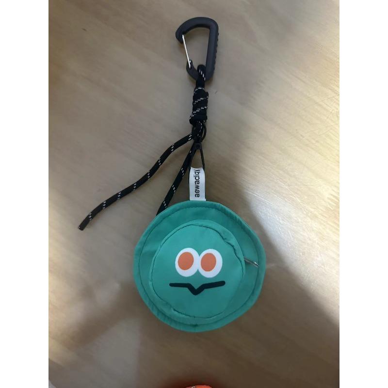 Multifunctional Change Makeup Earphone Bag Printed Mini Bag Pendant New Portable Storage Bag Coin Key Bag