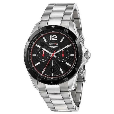 650 Chronograph Stainless Steel Black Dial Quartz R3273631004 100M Men's Watch