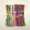 Paracord 2 mm / 3 mm / 4 mm Corda Paracord Arcobaleno 7 Fili Corda Paracadute Attrezzatura per Arrampicata Sopravvivenza Braccialetto in Corda Paracadute