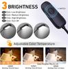 USB Rechargeable LED Clip-On Reading Lamp for Eye Protection