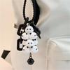 Pig Tower Keychain Pendants Stacked Fun Panda Keychain Kawaii Cartoon Animal Keychain  Bag Charm