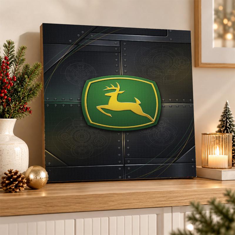 John Deere Súprava na diamantové malování 5D plné vrtáky DIY diamantová mozaika Nástěnná malba Domácí dekorace