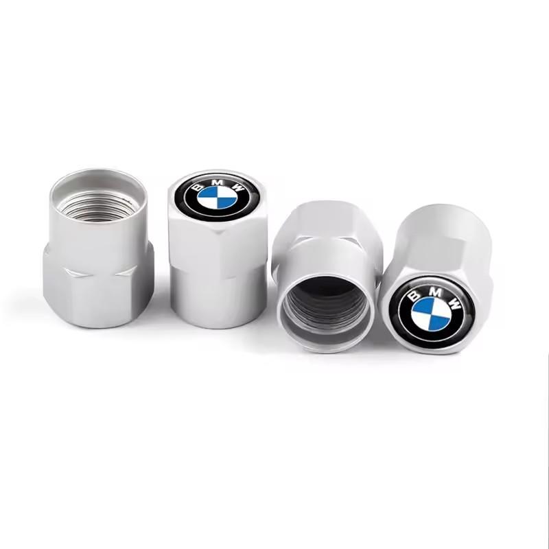 4 szt. Kół Felgi Trzonki Opony Powietrzne Ciężarówka Rower Samochód Pokrowiec Nakrętki Zaworów Opon Nakrętki Przeciwpyłowe do BMW M E60 E46 E90 F30 F10 G30 G20 F48 G22