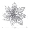 Christmas Tree Hanging Flower Xmas Decoration Hollow Flowers Holiday Ornaments