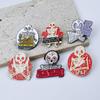 Creative Skull Zombie Brooch: Versatile Metal Badge for Clothing, Hats, Backpacks, and Accessories.