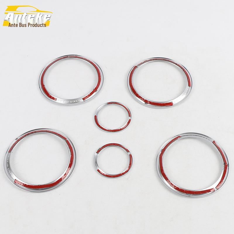 Discovery Sport 16 Speaker Cover Bright Ring Decorative Frame - Electroplated Speaker Box Patch.