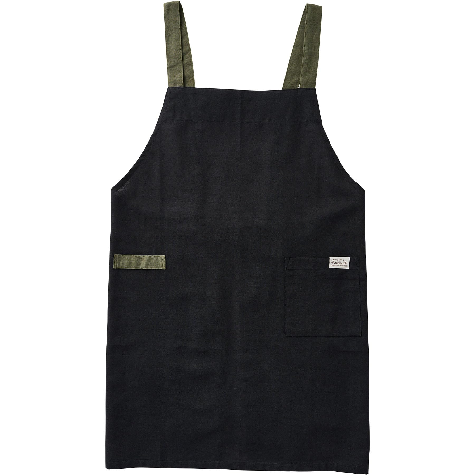 

Apron Plain BLACK 73 x 98 cm [REP] Size Approx. чёрный