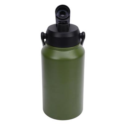 3L Insulated Water Bottle With Lid Handle Wide Mouth 316 Stainless Steel Travel Thermal Mug for Sports Gym Fitness Keep Cold 48H Hot 24H