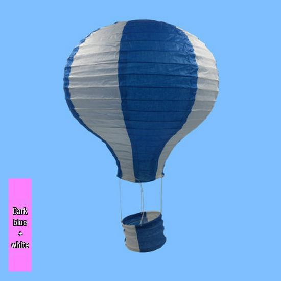 Hand-Folded Rainbow Hot Air Balloon Lantern - Christmas, Birthday, Party, Kindergarten Hanging Decoration