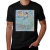 Edgar Degas Two Dancers, Pastel Blue T-shirt Funny T Shirts Cotton T Shirts With Prints T Shirt Man Designer T-shirt