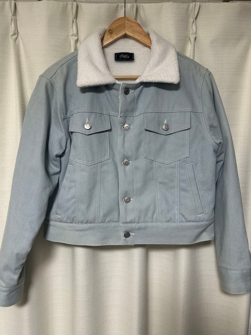 

[USED] Stray Kids Felix Men s Professional Denim Jacket