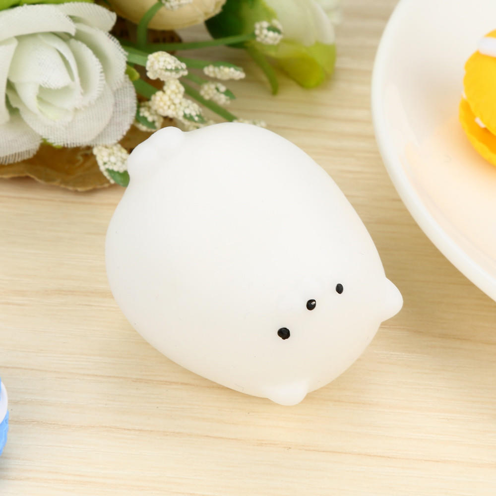 TPR Stress Toy Soft Animal Figure for Hand Exercise Office Home Desk Decoration Relaxation