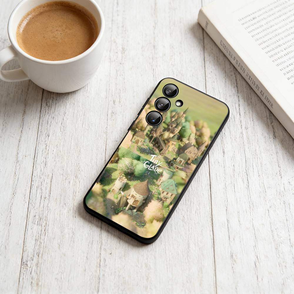 

Game Tiny Glade Phone Case For Samsung Galaxy A73,A72,A71,A70,A53,A52,A51,Others Soft Black Cover Samsung a12