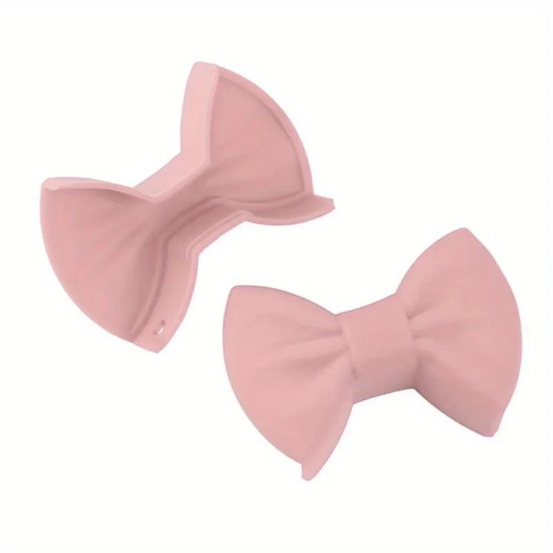Creative Cartoon Bow Insulation Clip Anti-scalding and High-temperature Resistant Handle Silicone Pot Ear Cover