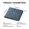 EFOS1 Suede Car ID Cover Vehicular Plaid Card Protector Wallet For Ford Fiesta Ranger Mondeo Escape Ecosport Fusion Explorer