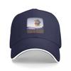 cowboy raccoon word art Baseball Cap Military Tactical Cap Anime Trucker Hats For Unisex Womens