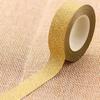 10m Glitter Washi Sticky Paper Masking Adhesive Tape Label Decorative DIY Craft