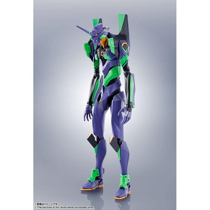 [Tamashii Nations] Robot Spirits Evangelion Unit-01 + Spear of Longinus (Renewal Color Edition) (Reissue) 6.7 inches
