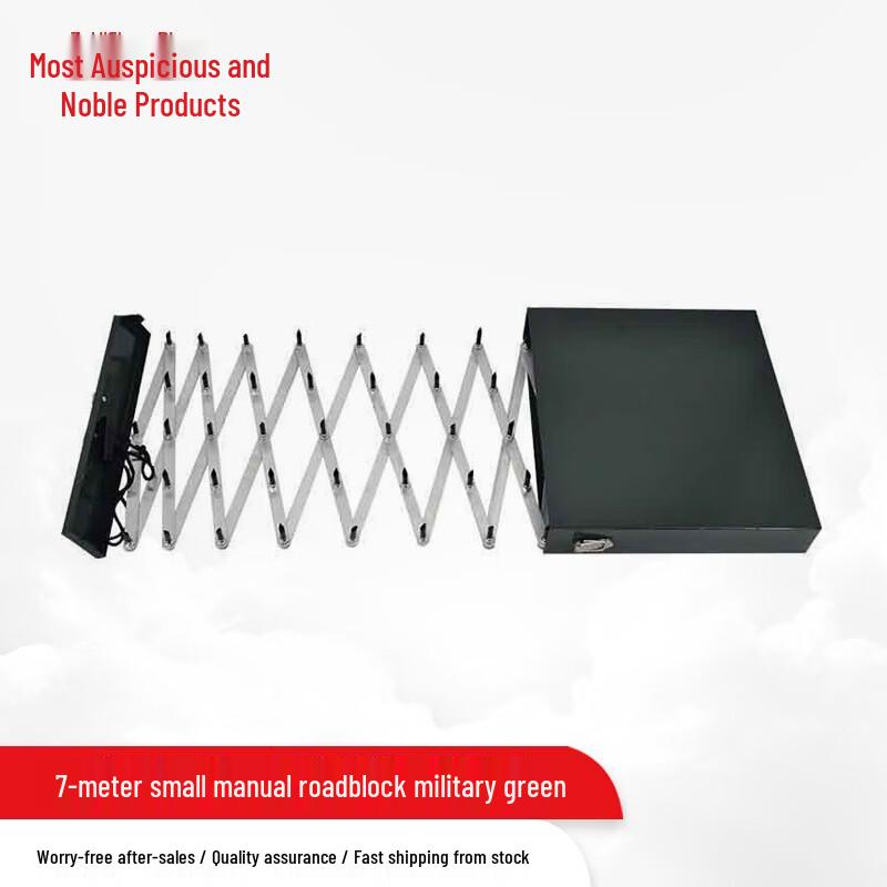 Portable Retractable Road Barrier with Tire Spikes