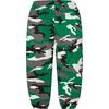 Supreme Small Box Sweatpant Green Camo