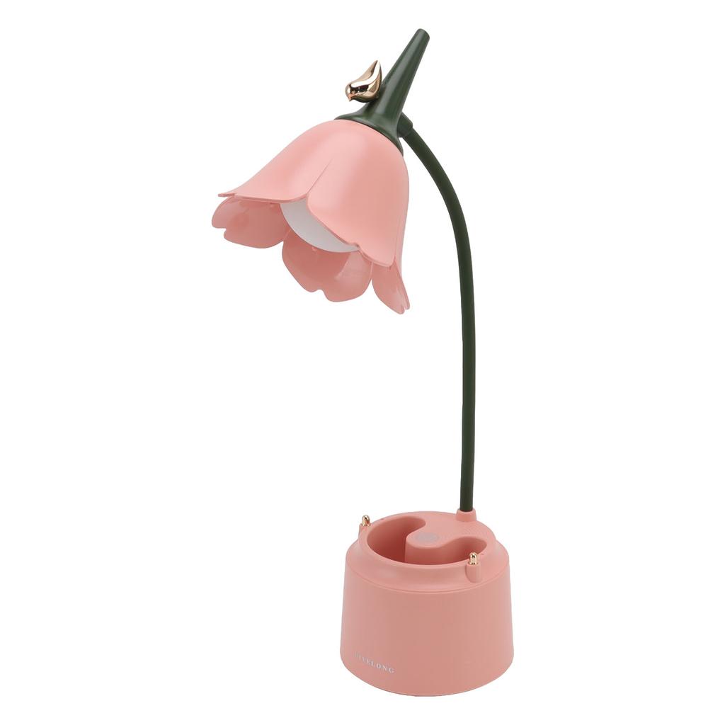 5V 3W Table Lamp USB Flowers and Birds Designed Folding Energy Saving Eye Protection Reading Light for Bedroom GL562