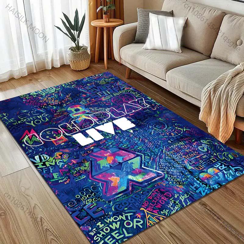 

17 стилей ковер с принтом C-Cold Play для гостиной, спальни, дивана, придверный коврик, декор, коврик для зоны диванного столика, нескользящий коврик для пола для подарков 40x60cm (16x24in)