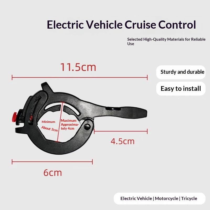 Universal Motorcycle Cruise Control Throttle High Grade Aluminum Lock Assist Retainer Wrist Grip Handle Bar For Motorbike