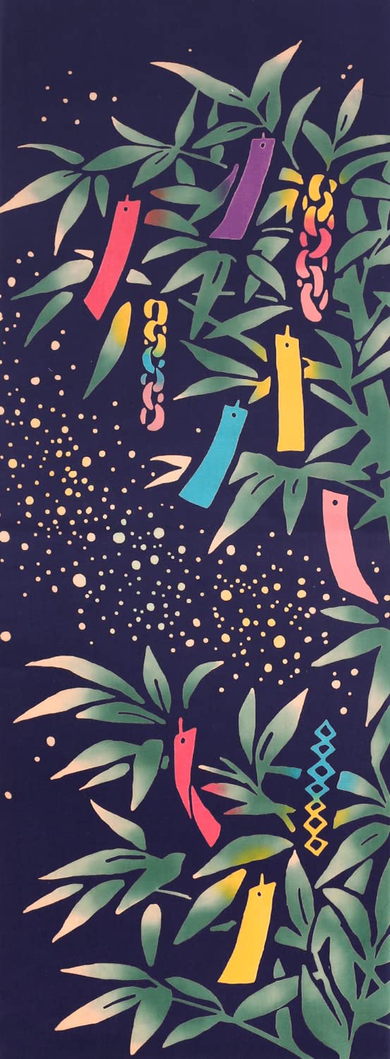 

airashika Японские товары Тюсэн Тэнугуи Танзаку 33 х 90 см «Цвет Танабаты»