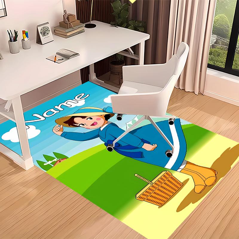 Custom Personalization Heidi Print Area Rug - Soft, Washable Non-Slip Indoor Mat,Living Room,Home&Office Decorative Rug