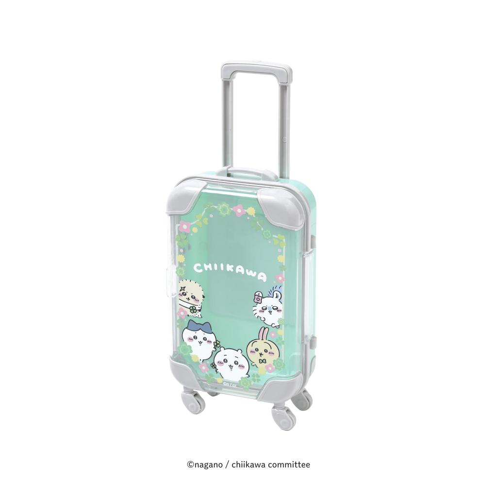 Race Chiikawa Mini Carry Case Makeup Mint Ages Cosmetic Set 231043 Set, Green, 6+,