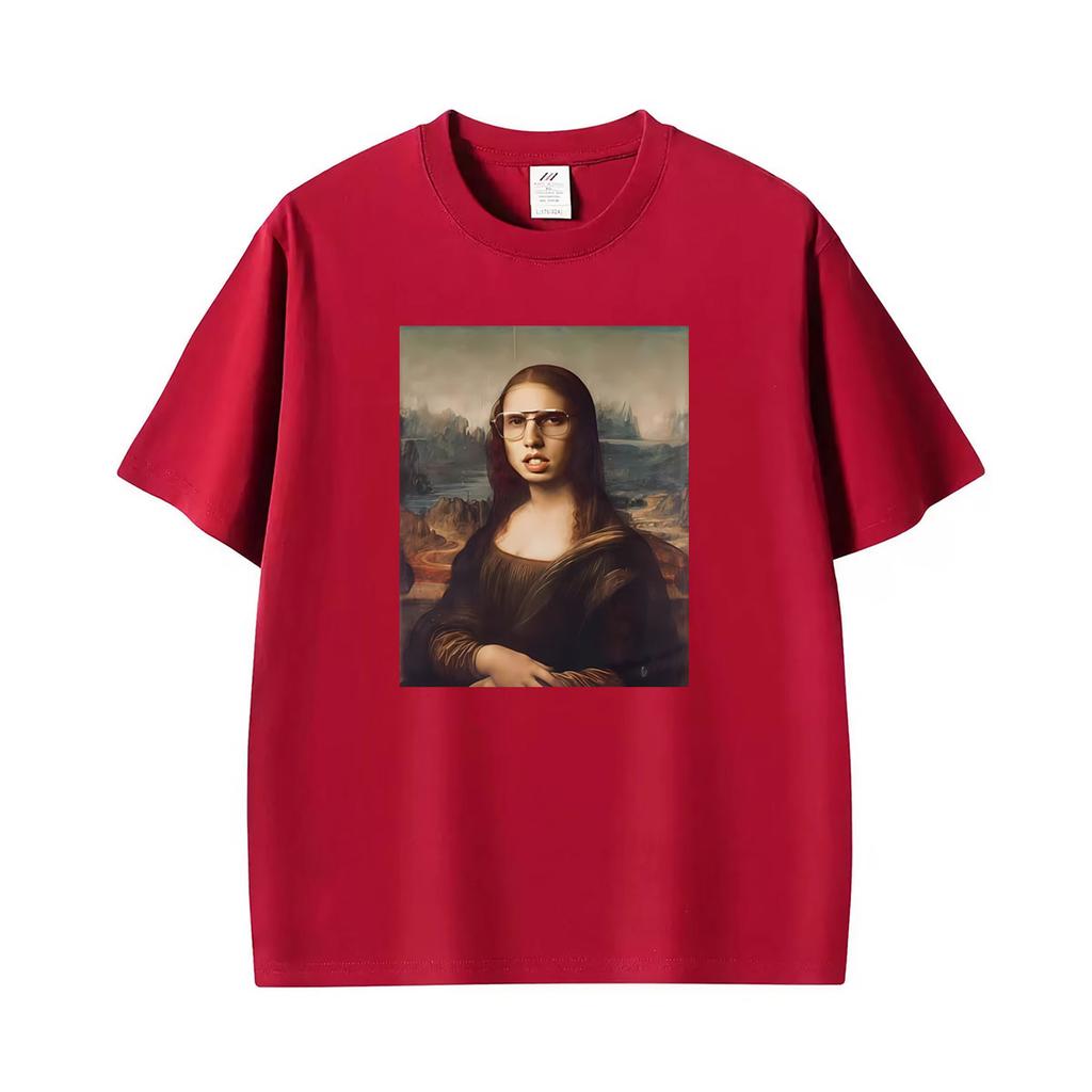 Napoleon Mona Lisa Dynamite Classic Funny Graphic Tshirt Unisexs Unisex Summer Short Sleeve Tshirts 100 Cotton Oversized T Shirt